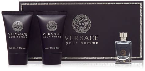 versace pour homme hair and body shampoo|versace body wash.